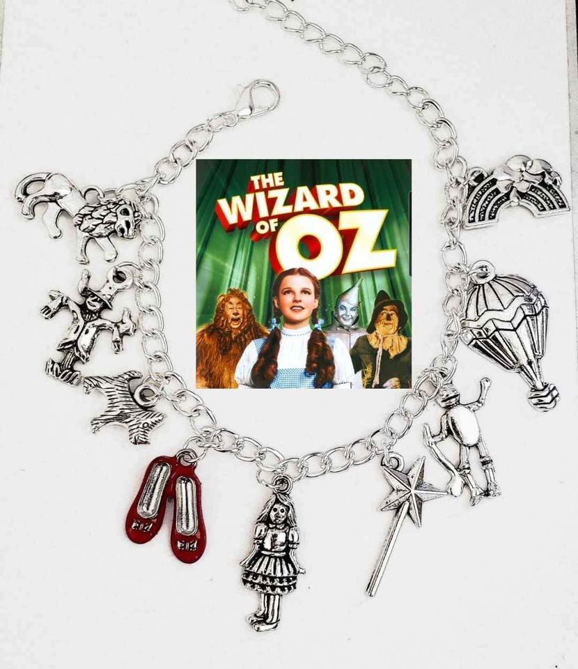 Wizard of Oz All characters Charm Bracelet