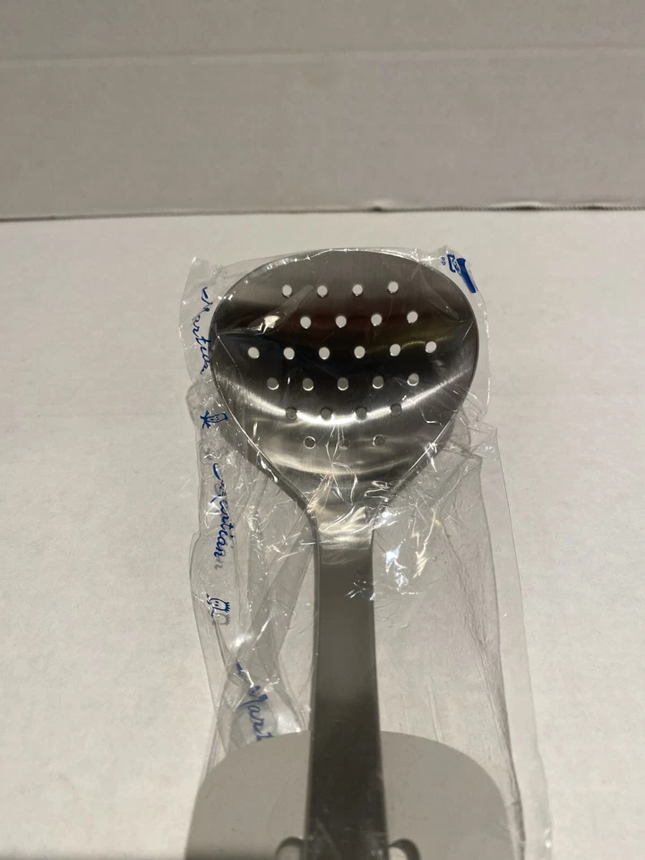 Sori Yanagi Skimmer S pequeños utensilios de cocina de acero inoxidable HECHOS EN JAPÓN Foto 3 de 3