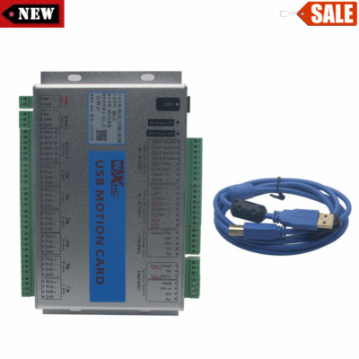 Upgrade Mach3 6 Axis Motion Controller Card USB Port CNC Breakout Board 2MHz X-
