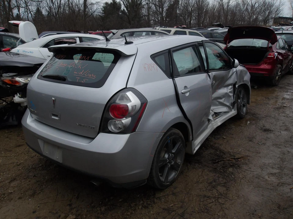 Used Front Center Interior Rear View Mirror fits: 2009 Pontiac Vibe dual reading - Image 4 of 4