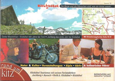 Travel Booklet, Rund Um Kitz, Kitzbuhel, Austria, in German, Jochberg Aurach
