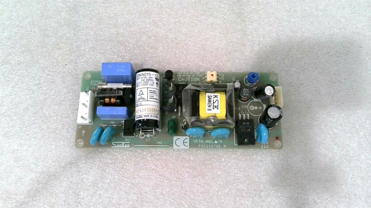 SANKEN TK-M81 PSC20078E PRINTED CIRCUIT BOARD PCB MODULE SANKEN TK-M81 PSC20078E PRINTED CIRCUIT BOARD PCB MODULE