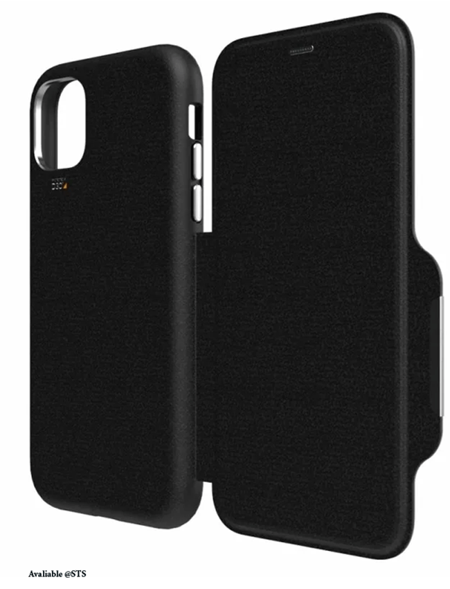 EFM Monaco D3O Leather Wallet Case Armour For iPhone 11 Pro Max