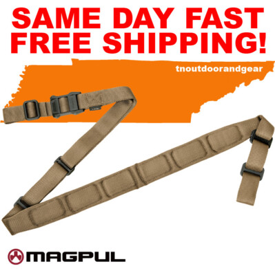 MAGPUL MS1 PADDED 1 and 2 Point Sling MAG545-COY SAME DAY FAST FREE SHIPPING