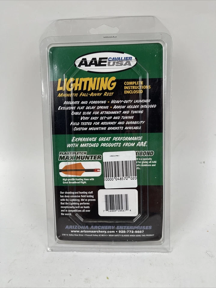 AAE Lightning Magnetic Fall Away Arrow Rest Left Hand Standard Mount Camo - Image 4 of 4