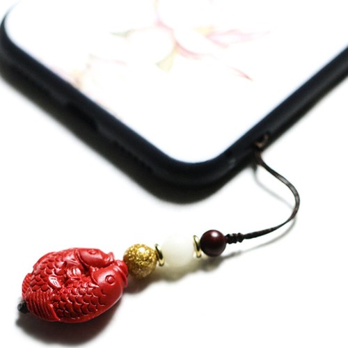 Pendentif Poisson D'éléphant Femmes Perlée Téléphone - Zdjęcie 5 z 12