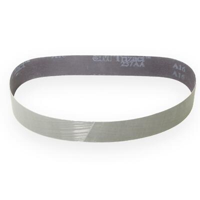 Ensemble De 3 Bandes Abrasives 3M Trizact 237AA - 50x2000mm - Mélange De Grains - Pour Acier Inox/titane