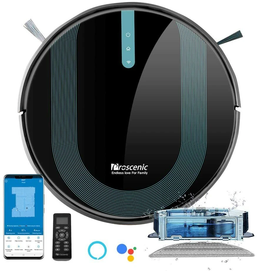 850T Wi-Fi Connected Robot Vacuum Cleaner Works Alexa Home | eBay