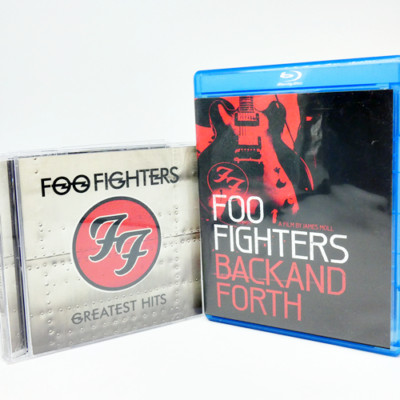 Foo Fighters CD Blu-Ray Lot Greatest Hits & Back and Forth (Blu-ray, 2011)