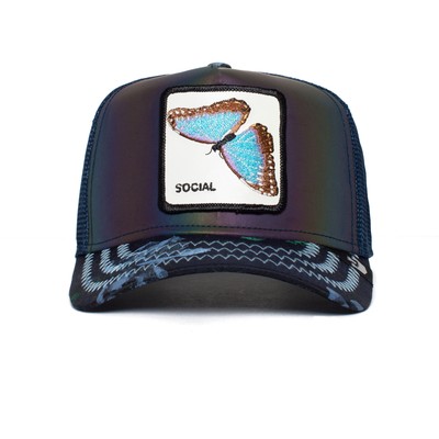 Goorin Bros. Soirees for Days Trucker Cap Basecap Meshcap Kappe Schmetterling 