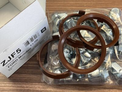 Dezent Zubehörkit ZJF5 Muttern + Ringe M12x1,5 SW19 Kegel  Ring 70,1 63,4 Ford