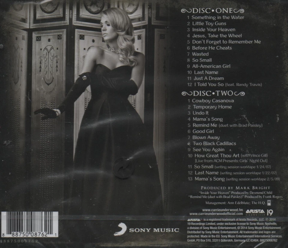 CARRIE UNDERWOOD - GREATEST HITS : DECADE #1 - 2 CDS - NEW & SEALED!! - Image 2 of 2