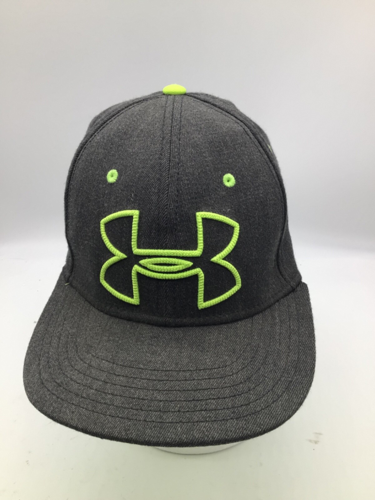 Under Armour Gray Flexfit M/L Acrylic Baseball Cap H10