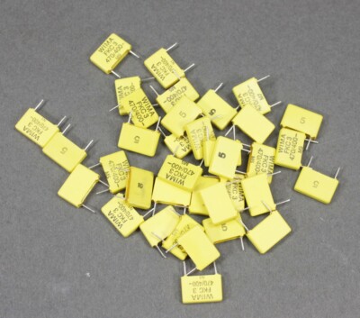 WIMA 100x Kondensatoren FKC-3 - 470pF - 400V - RM 10 - 3 x 9 x 13 mm ( LP31 )