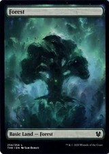 Forest NM/M* FULL ART  Theros Beyond Death ENGLISH 254/254 mtg -UnltdCards