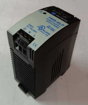 NEW ALLEN BRADLEY 1606-XLP60BQ POWER SUPPLY 1-PHASE 240 VAC/300 DC IN 12-15V OUT
