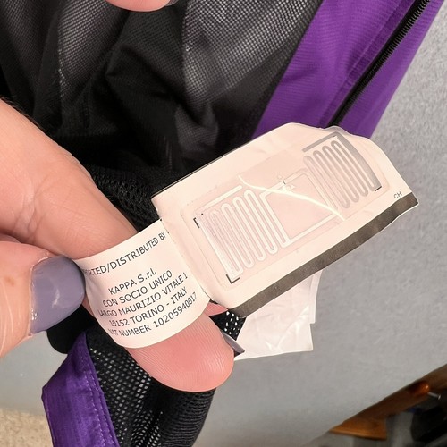 Kappa Adverzip Mediacom Fiorentina Violet Indigo Fußballjacke Herren Größe XL - Bild 12 von 12