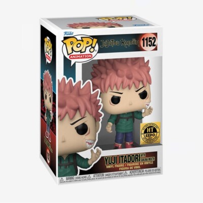 Funko POP Animation JUJUTSU KAISEN YUJI ITADORI WITH SUKUNA MOUTH