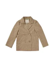 NWT Size 6-7y RYLEE & CRU Double Breasted Blazer Plaid