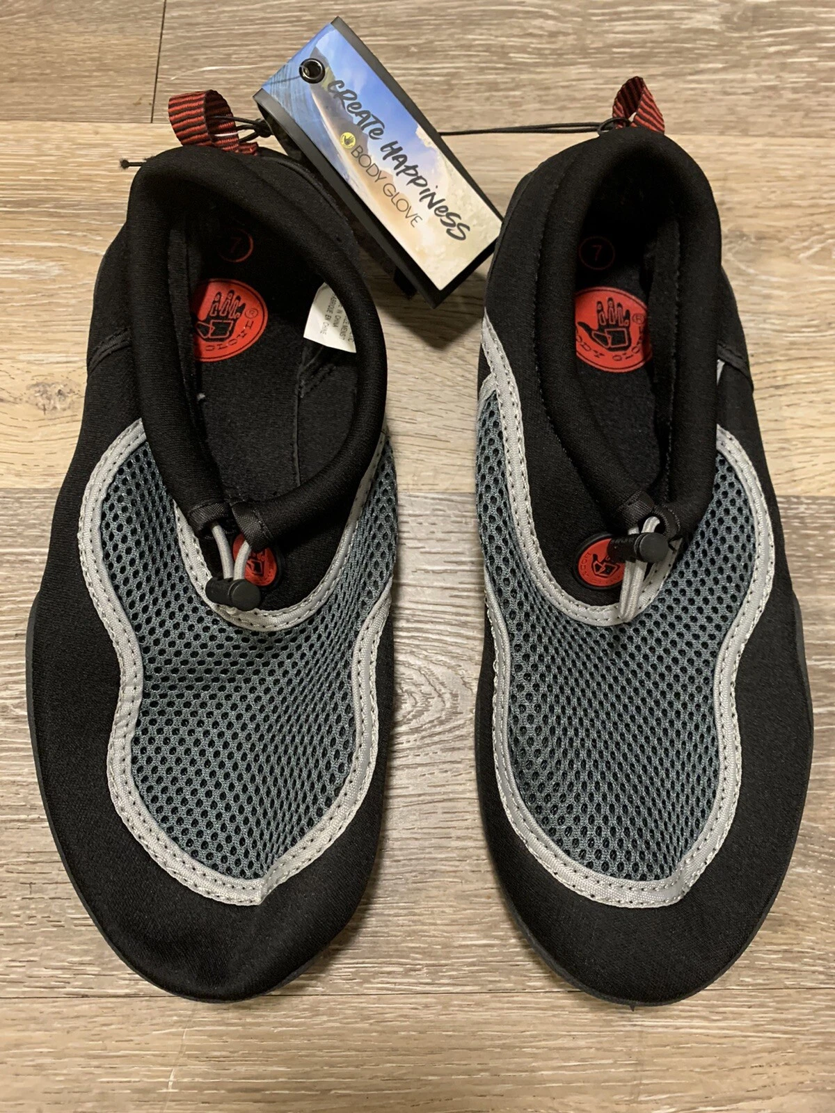 BODY GLOVE Beachcomber 2 Water Shoes Aquasock Beach Resort Surf Men Size 7