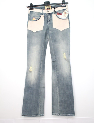 Parasuco Damen Jeans Gr. W26 L34 Hose Denin Blau Baumwolle #CN-3