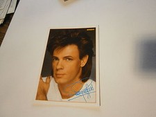 Rick Springfield ++ karta z autografem Bravo ++ AK ++ TOP ++