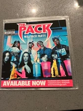 THE PACK Wolfpack Party SAMPLER 3 UNRELEASED TRX RARE ADVNCE TST PRESS PROMO CD