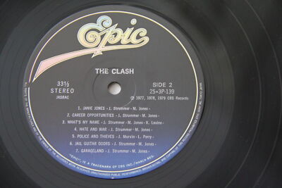 Pearl Harbour '79 The Clash Punk Vinyl LP US Epic 25 3P-139 | eBay