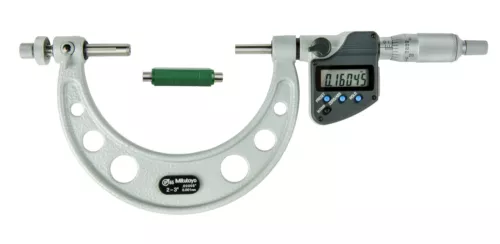 Mitutoyo 324-353-30 - Digimatic Gear Micrometer 2" - 3"/75mm /.00005 SPC IP65