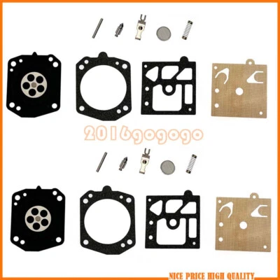 MARKENLOS 2x Membran Reparatursatz für Stihl BR320 BR400 BR420 SR360 mit Walbro Vergaser