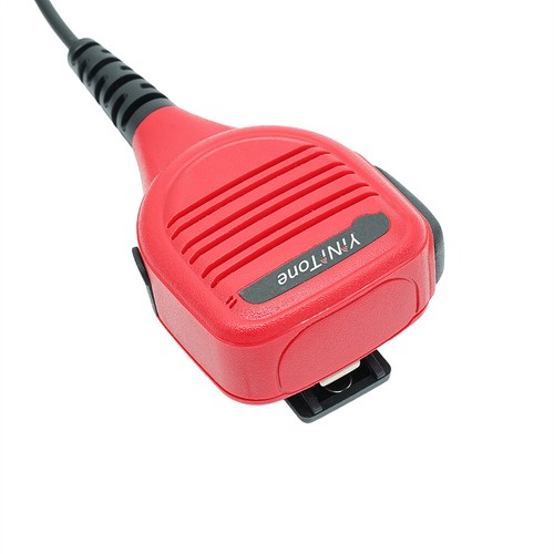 New TK 2-Pin Handheld Speaker Walkie Talkie Microphone For Baofeng Kenwood HYT - Zdjęcie 5 z 5