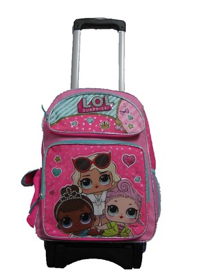 lol surprise rolling backpack
