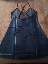 HEART PRINT NIGHT GOWN SIZE L