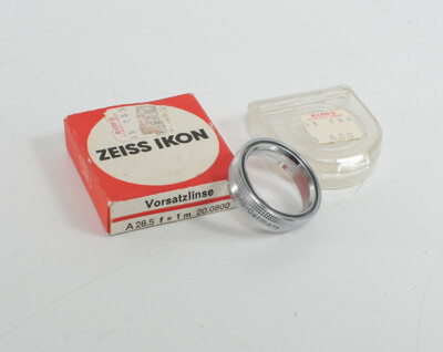 ZEISS A28.5 28.5MM SLIP ON PROXAR 1M CLOSE-UP LENS/158230 | eBay