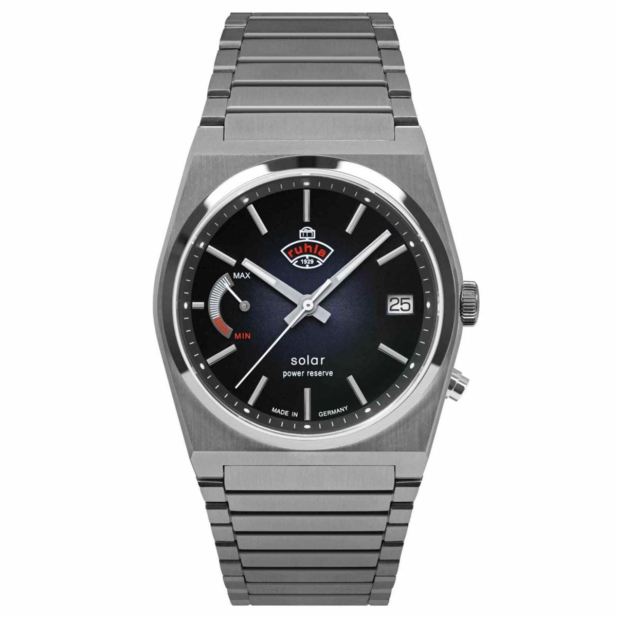 UMR RUHLA Orologio Uomo Al Titanio Solare RSO95951M: Made In Germany