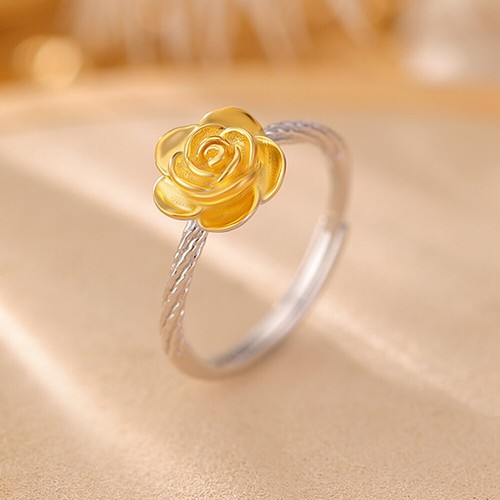 KA314 S925 Rose Sumsum Ring main image 1