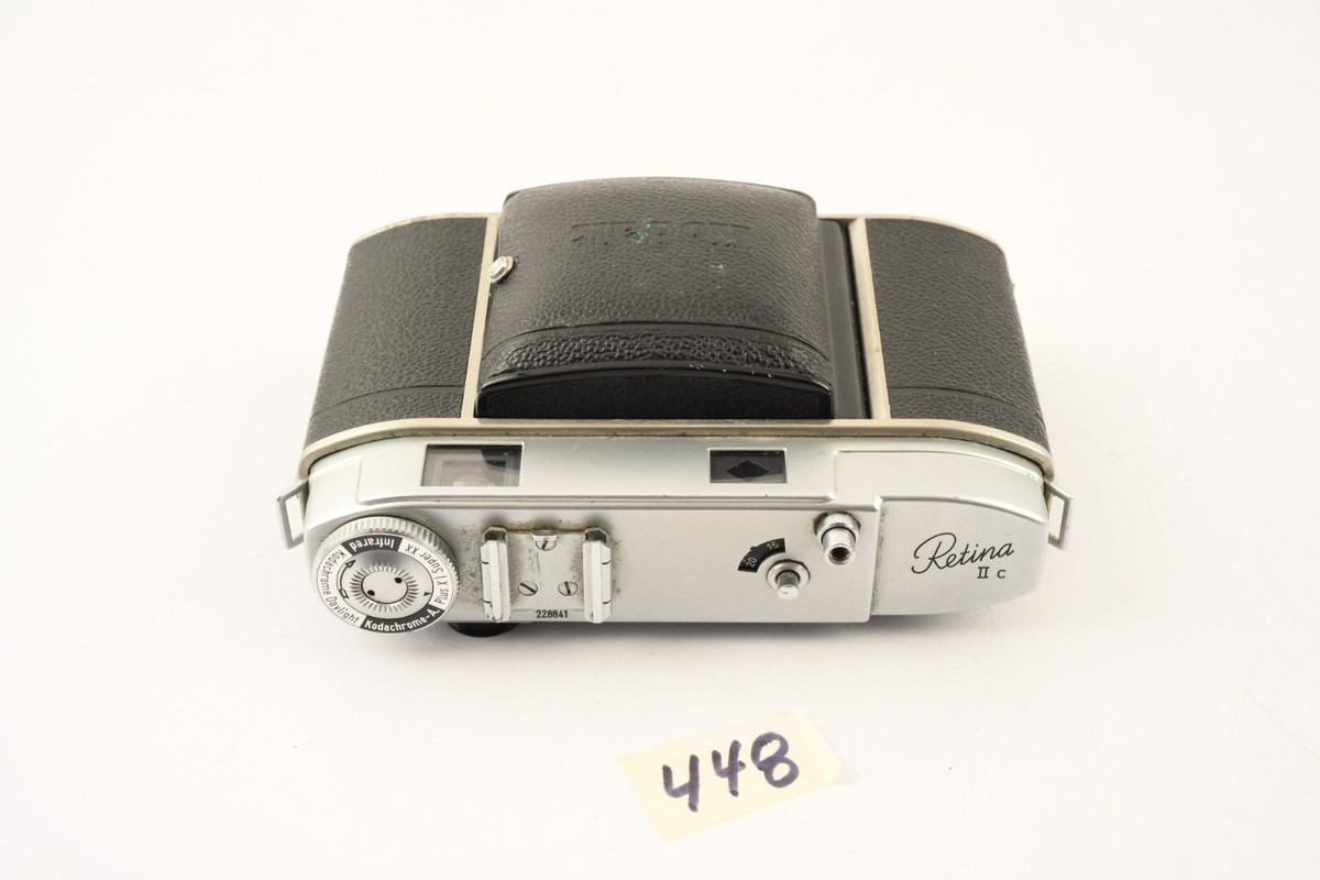Kodak Retina IIc Camera with Xenon 50mm F/2.8 Lens (tested