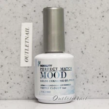LECHAT Perfect Match MOOD Color Changing Gel Polish MPMG02 PARTLY CLOUDY 15 mL