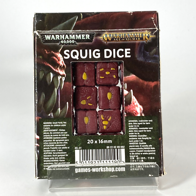 Squig Dice D6 Set - Gloomspite Gitz Dice - Warhammer Age Of Sigmar