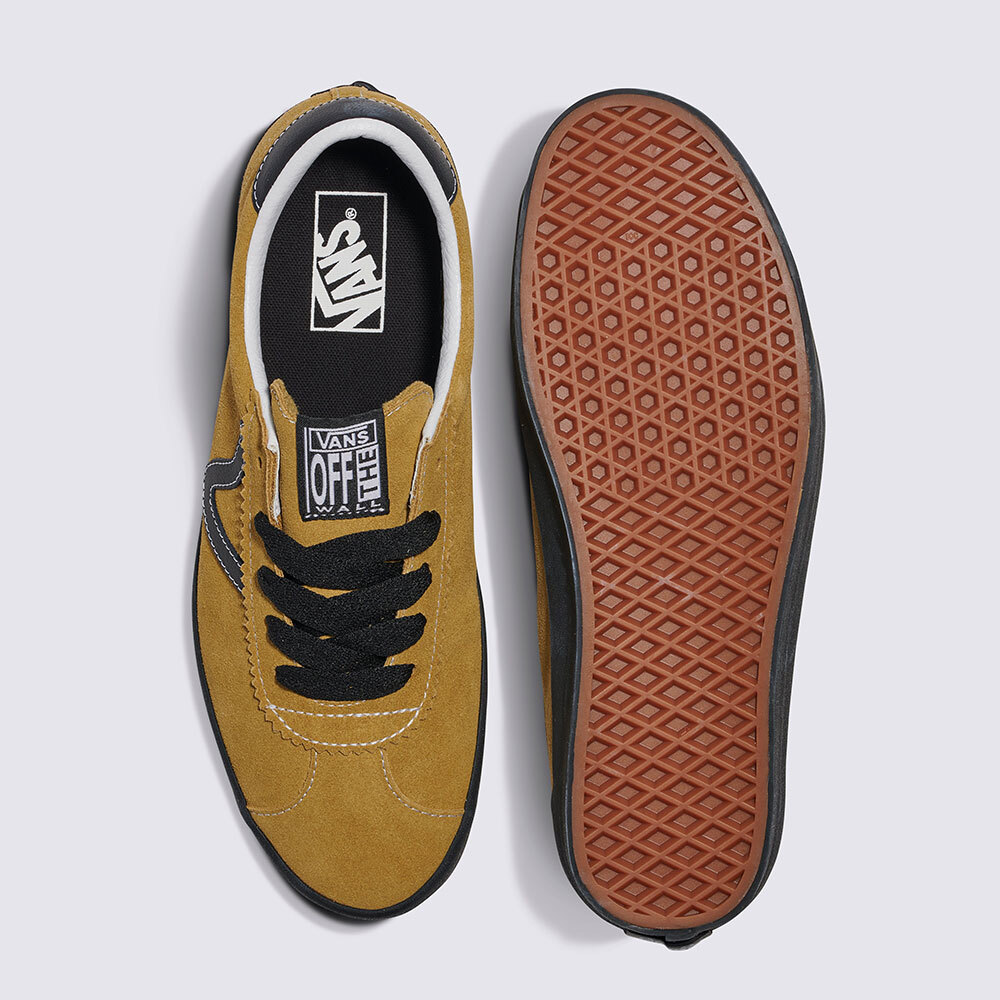 ☆人気☆【VANS】SUEDE SPORT LOW☆兼用☆SUEDE ANTELOPE☆ New Vans Sport Low Suede Antelope Brown/Black Sneakers Low