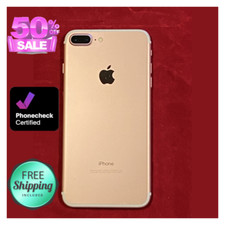Apple iPhone 7 Plus -32GB 128GB- Att Unlocked Verizon Black/Red/Rose Gold 4G