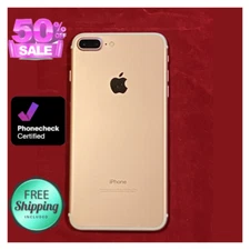 Apple iPhone 7+ Plus -32GB 128GB- Att Unlocked Verizon Black/Red/Rose Gold 4G