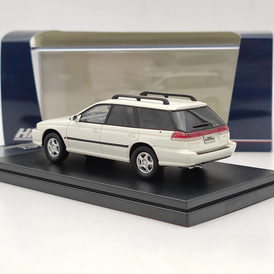 Hi-Story 1/43 Subaru Legacy Grand Wagon 1996 White HS324WH Resin Models Car - Image 3 of 4