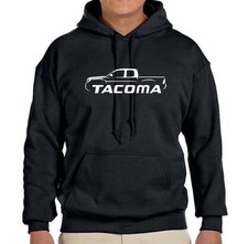 Toyota Tacoma Pickup Truck Classic Outline Design Hoodie NEW FREE SHIPPING