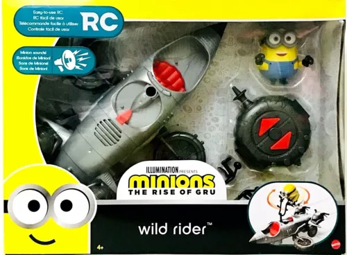 Mattel Minions Illumination Presents The Rise Of Gru Wild Rider Easy To Use RC