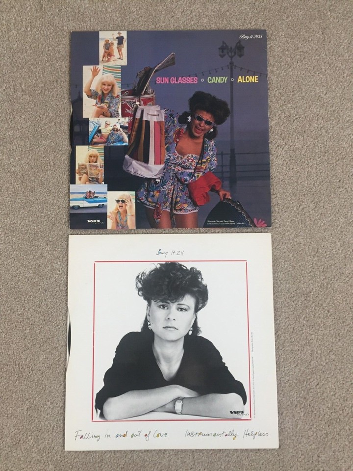 2 x Vinyl 12" singles Tracey Ullman Sunglasses and Helpless eBay