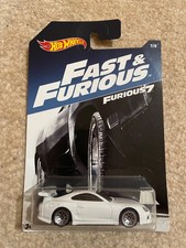 Hot Wheels 94 Toyota Supra - 2017 Fast and Furious Series 7/8 White