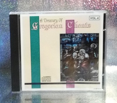 (2-1740) ''A TREASURY OF GREGORIAN CHANTS, VOLUME 4'' CD / PRE-HEARD