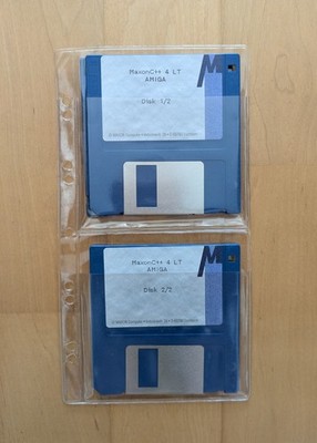 Maxon C++ 4 LT Amiga | Entwicklungsumgebung | 3 Orig. Disketten | Retro Coding