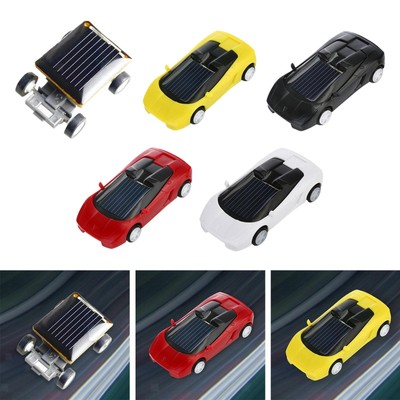 1 Stück Mini Educational ABS Multifunktionsfahrzeug Sammlerstück Modell Solar Power Auto